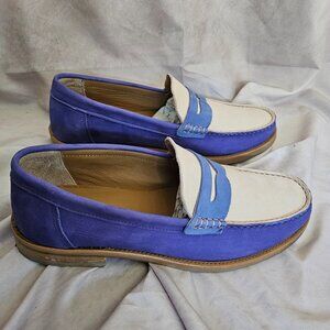 NEW - Greats Navy and Grey Loafer Size 10